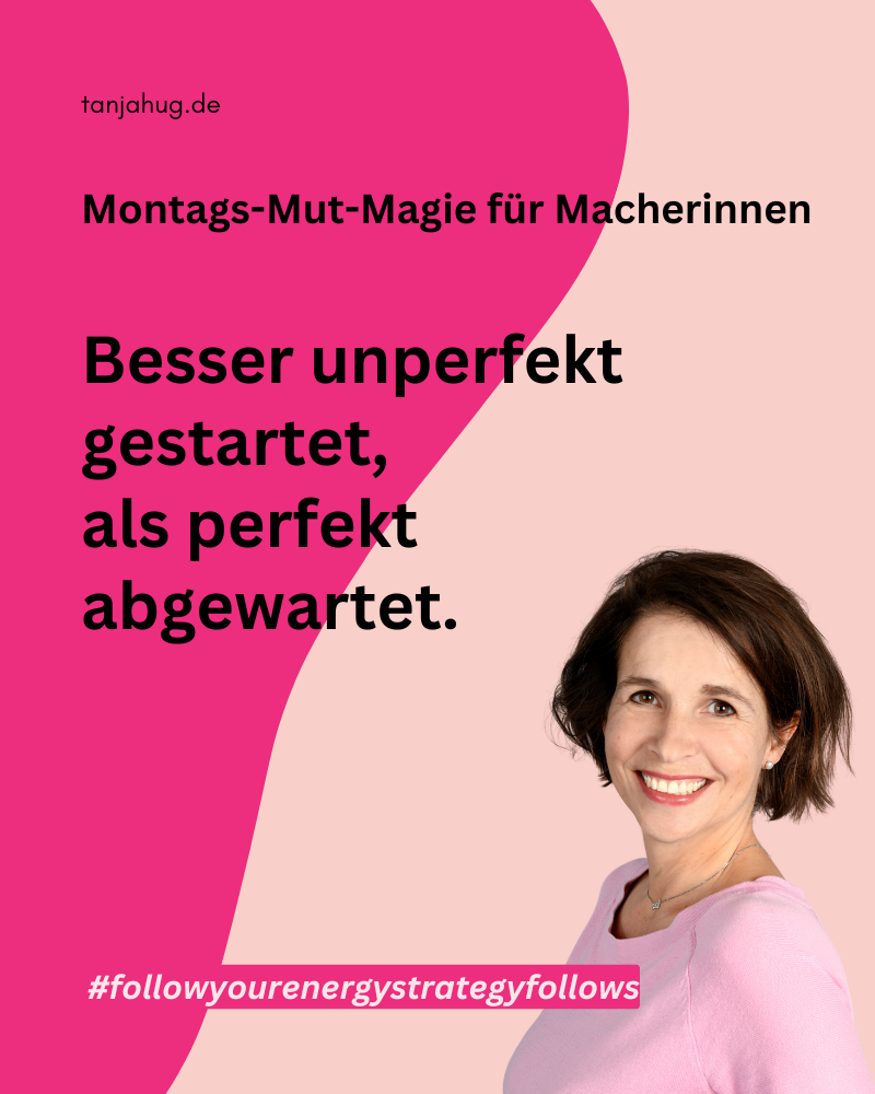Montags Mut Magie fuer Macherinnen