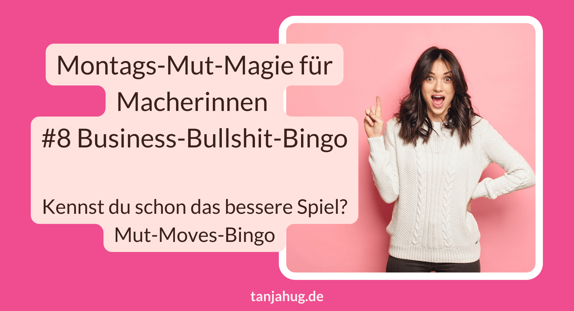 Montags-Mut-Magie Bullshit Bingo spielen